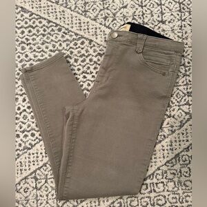 Democracy Women's Lt Olive Skinny Jeans